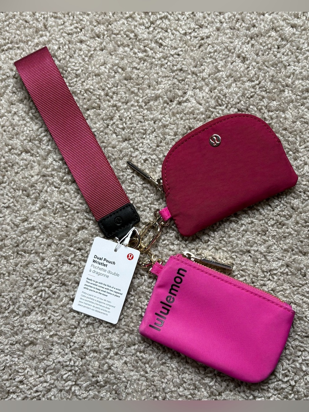 Lululemon Dual Pouch Wristlet